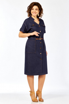 Платье Matini 3.1807 синий - фото 3