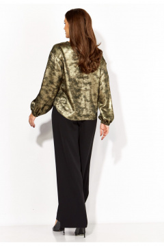 Блуза TAiER 1423 золотистый - фото 5