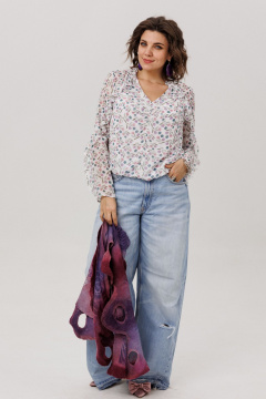 Блуза Anelli 1807 клевер - фото 3