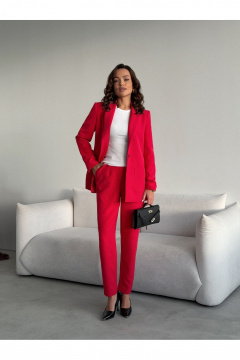 Брюки, жакет Dilana VIP 2056/1 малина - фото 3