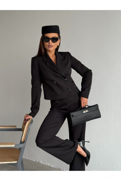 Брюки, жакет Dilana VIP 2122 черный - фото 5