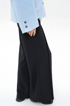 Брюки, жакет Alani Collection 2487 голубой-черный - фото 4