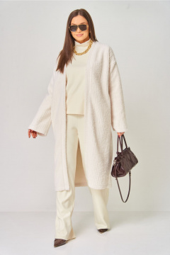 Брюки, джемпер, кардиган V&N Fashion 1064 бежевый - фото 3