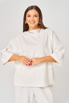 Джемпер V&N Fashion 155 молочный - фото 2