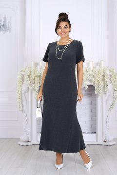 Джемпер, платье Ninele 7521 серый - фото 2