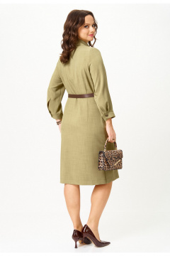 Платье Твой имидж 2337 олива - фото 2