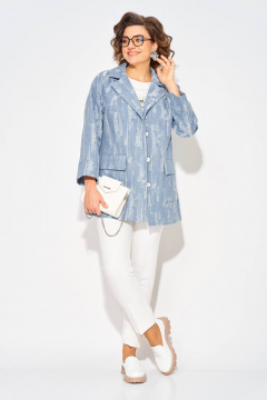 Жакет Liliana 1505БрЛ джинс - фото 1