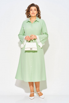 Платье Liliana 1508 фисташка - фото 2