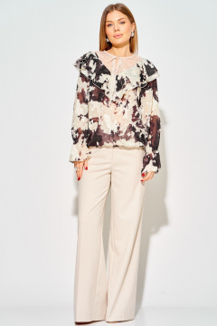 Брюки Laikony L-942-2 слоновая_кость - фото 2