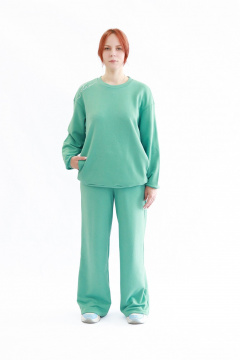 Брюки, джемпер Бобруйсктрикотаж 25744 васаби - фото 1