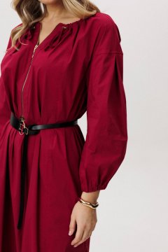 Платье Fantazia Mod 4708 бордовый - фото 4
