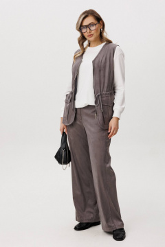 Брюки, джемпер, жилет Fantazia Mod 5229 дымчатый - фото 1