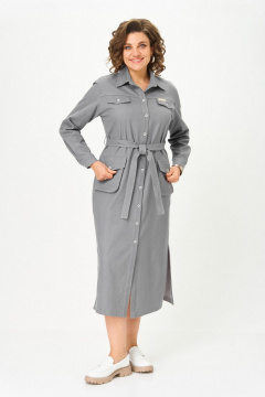 Платье Svetlana-Style 2101 серый - фото 4