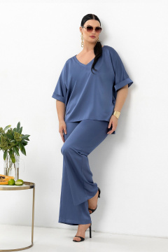 Блуза, брюки Lissana 4903 синий - фото 3