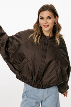 Куртка EOLA 3034.1 шоколад/т.изумруд - фото 5