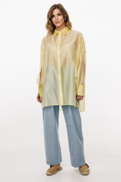 Блуза EOLA 3036 сливочное_масло - фото 5