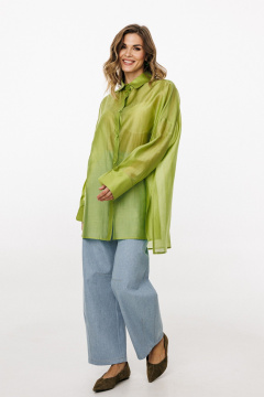 Блуза EOLA 3036 трава - фото 5