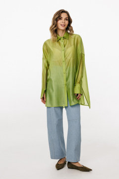 Блуза EOLA 3036 трава - фото 3