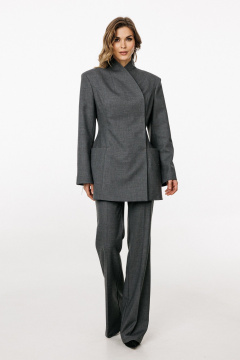 Брюки EOLA 3038 серый_меланж - фото 2