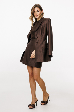 Жакет EOLA 3039.1 шоколад - фото 2