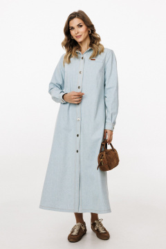 Платье EOLA 3041 светло-голубой - фото 3