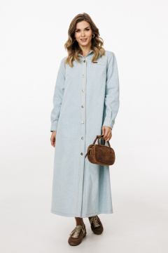 Платье EOLA 3041 светло-голубой - фото 2