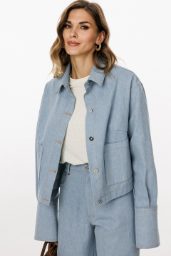 Блуза EOLA 3042 голубой - фото 4