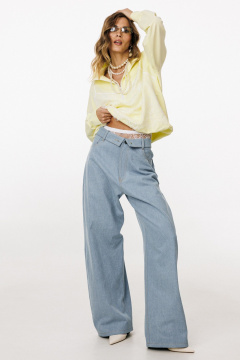 Брюки EOLA 3045 голубой - фото 4