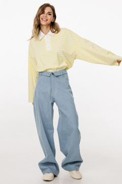 Джемпер EOLA 3052 лимонный_в_полоску - фото 3