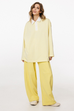 Джемпер EOLA 3052.1 лимонный_в_полоску - фото 5