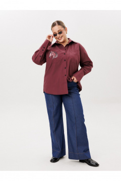 Брюки AVA fashion М-173 синий - фото 1