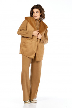 Брюки, джемпер, жилет Диомант 2127 коричневый - фото 4