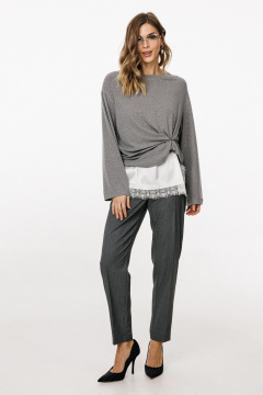 Джемпер EOLA 3059 серый - фото 3