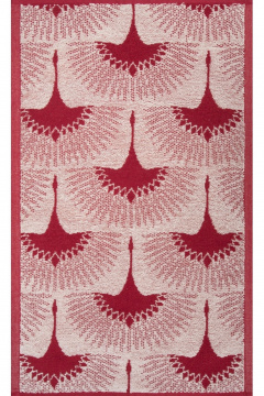 Полотенце Речицкий текстиль 6с104.411ж1 китайский журавль бордо - фото 1