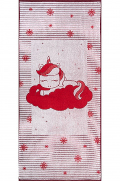 Полотенце Речицкий текстиль 6с103.412ж1 единорог на облаке белокр. - фото 1