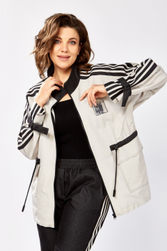 Брюки, ветровка Lady Secret 25230 черный+серо-бежевый - фото 3