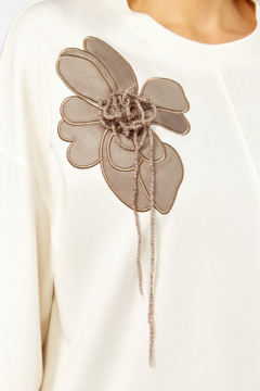 Брюки, джемпер Jurimex 3464 молоко-коричневый - фото 4