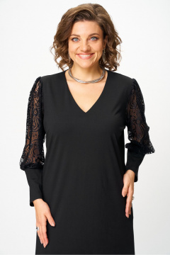 Платье Nika.PL 060120 черный - фото 5