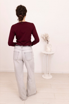 Джемпер Купалинка 42902G.158-164 гранат - фото 2