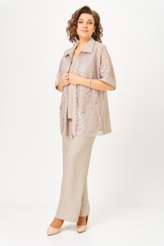 Брюки, кардиган, топ Svetlana-Style 2119 бежевый - фото 3