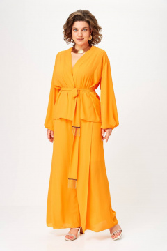 Блуза, брюки Anastasia 1063.1 апельсиновый - фото 2