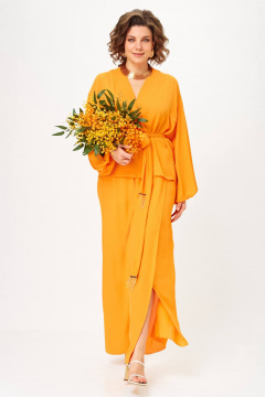 Блуза, брюки Anastasia 1063.1 апельсиновый - фото 1