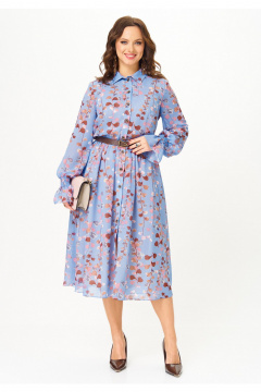 Платье Твой имидж 2344 небесно_голубой - фото 1