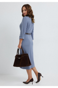 Платье Твой имидж 2361 пыльно_голубой - фото 2