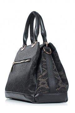 Сумка Galanteya 55724.25с3169к45 бронза/черный - фото 4