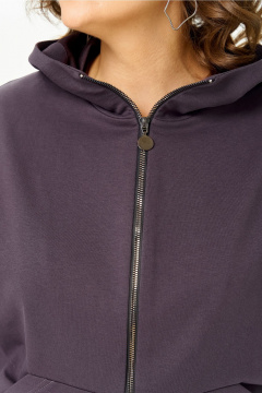 Бомбер, брюки Bonna Image 1023/1 серо-фиолетовый - фото 5