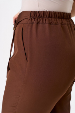 Брюки, жакет Vilena 1092 шоколад - фото 5