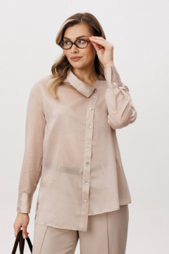 Блуза и брюки свободного кроя в монохроме Fantazia Mod 4863 - фото 4