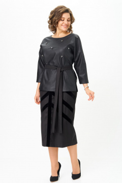 Блуза, болеро Andina city 5048-25 черный - фото 2