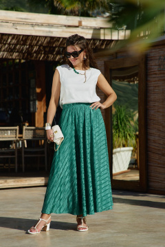 Юбка Vittoria Queen 27143/2ю зеленый - фото 5